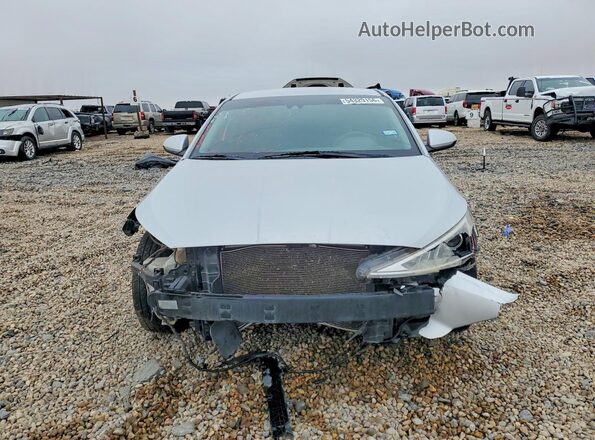 5NPD84LFXKH422171 2019 HYUNDAI ELANTRA Silver წინა ხედი
