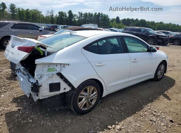 5NPD84LFXKH424101 2019 HYUNDAI ELANTRA White Rear right