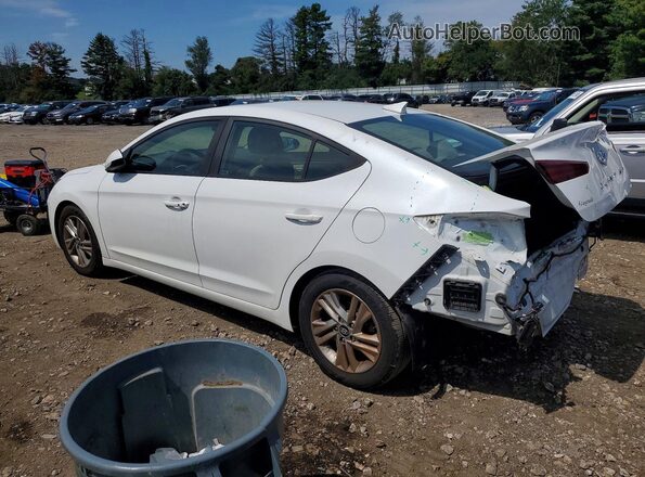 5NPD84LFXKH424101 2019 HYUNDAI ELANTRA White Rear left
