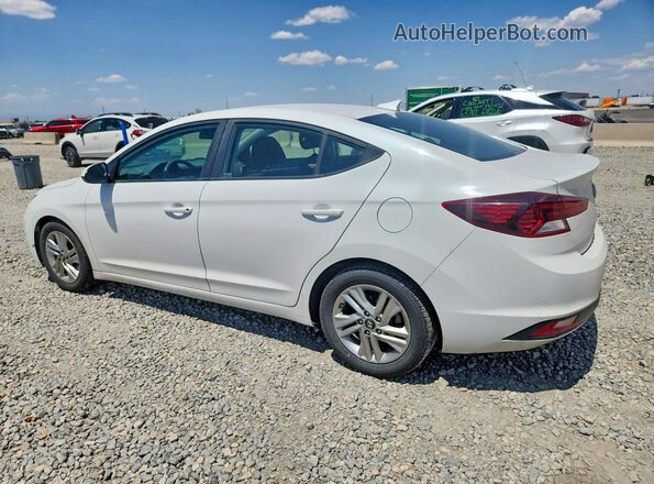 5NPD84LFXKH428763 2019 HYUNDAI ELANTRA White Rear left