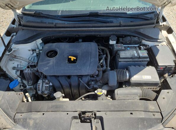 5NPD84LFXKH428763 2019 HYUNDAI ELANTRA White Rear interior view