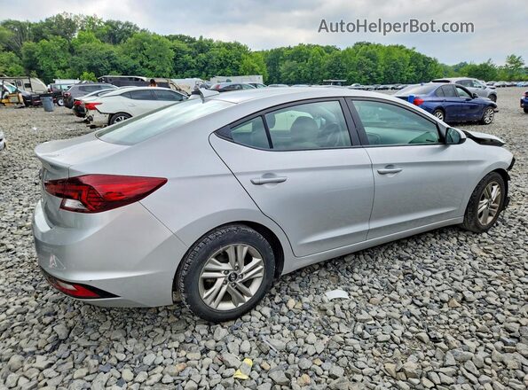 5NPD84LFXKH435258 2019 HYUNDAI ELANTRA Silver Rear right