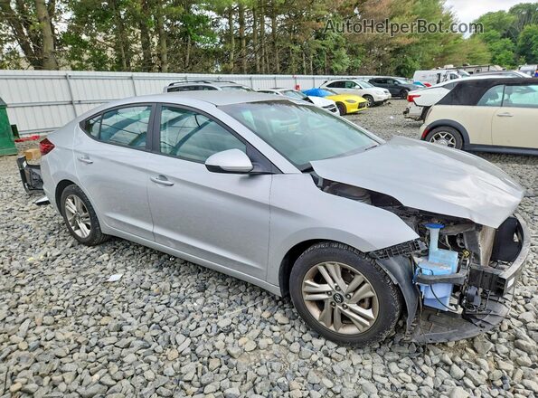 5NPD84LFXKH435258 2019 HYUNDAI ELANTRA Silver Front right