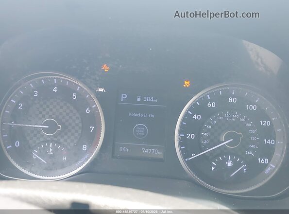 5NPD84LFXKH454764 2019 HYUNDAI ELANTRA Белый Вид задних сидений