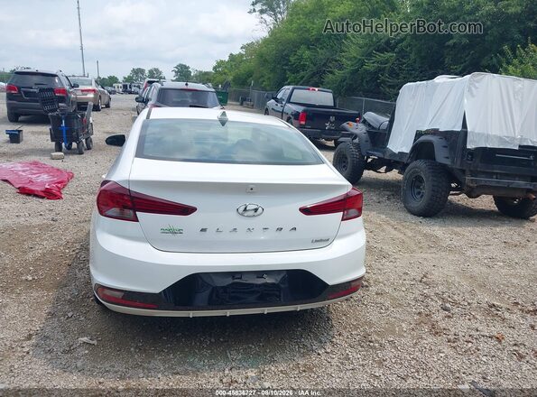 5NPD84LFXKH454764 2019 HYUNDAI ELANTRA Белый 