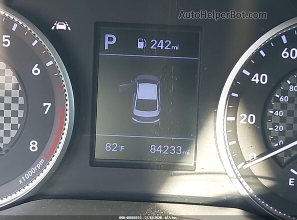 5NPD84LFXKH481124 2019 HYUNDAI ELANTRA Gray 