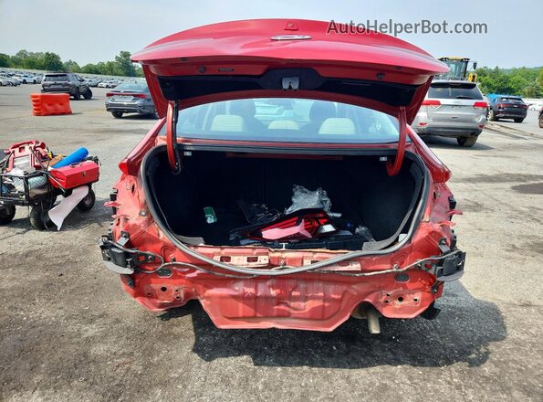 5NPD84LFXKH483410 2019 HYUNDAI ELANTRA Red Rear view