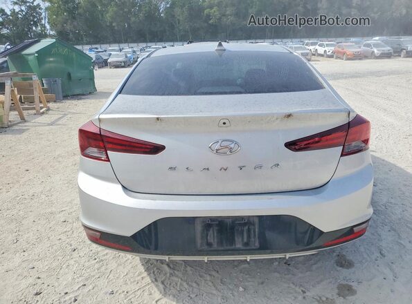 5NPD84LFXLH503222 2020 HYUNDAI ELANTRA Silver Հետևի տեսք