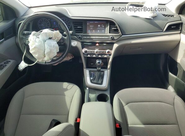 5NPD84LFXLH503222 2020 HYUNDAI ELANTRA Silver Առջևի վահանակի տեսք