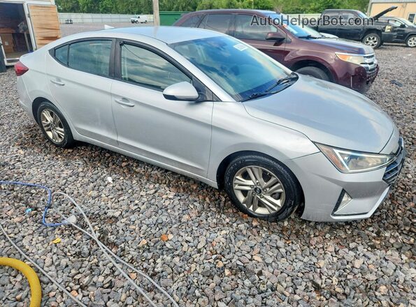 5NPD84LFXLH511126 2020 HYUNDAI ELANTRA Серебряный Передняя правая четверть