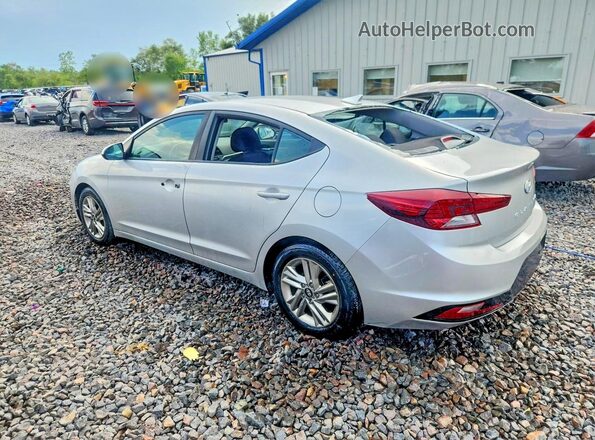 5NPD84LFXLH511126 2020 HYUNDAI ELANTRA Серебряный Задняя левая четверть