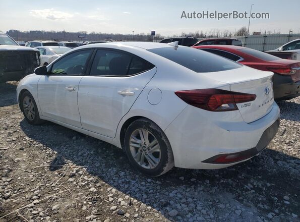 5NPD84LFXLH542618 2020 HYUNDAI ELANTRA White Trasero izquierdo