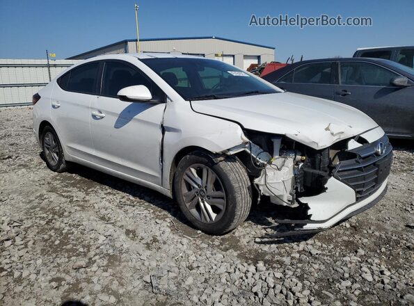 5NPD84LFXLH542618 2020 HYUNDAI ELANTRA White Delantero derecho