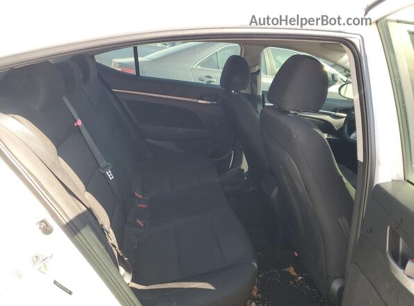 5NPD84LFXLH542618 2020 HYUNDAI ELANTRA White Vista de los asientos traseros