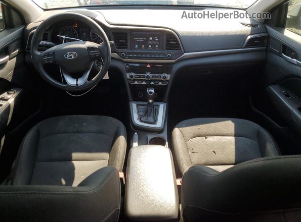 5NPD84LFXLH542618 2020 HYUNDAI ELANTRA White Vista del salpicadero