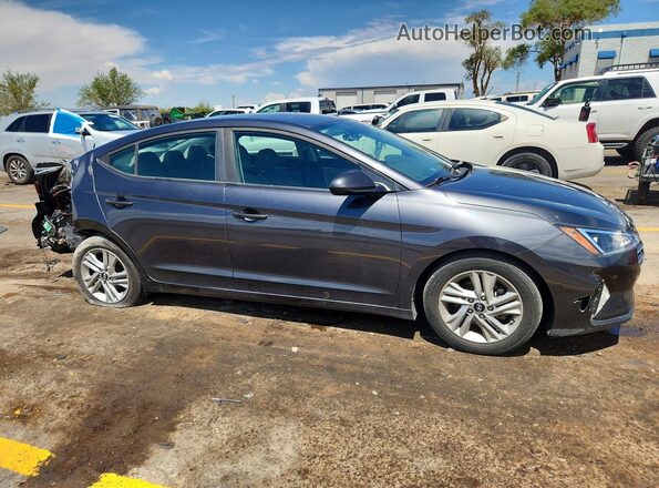 5NPD84LFXLH552758 2020 HYUNDAI ELANTRA Gray Delantero derecho