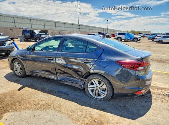 5NPD84LFXLH552758 2020 HYUNDAI ELANTRA Gray Trasero izquierdo