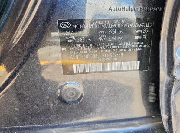 5NPD84LFXLH552758 2020 HYUNDAI ELANTRA Gray Vista del compartimento del motor