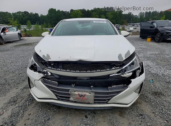 5NPD84LFXLH570774 2020 HYUNDAI ELANTRA Белый Вид спереди