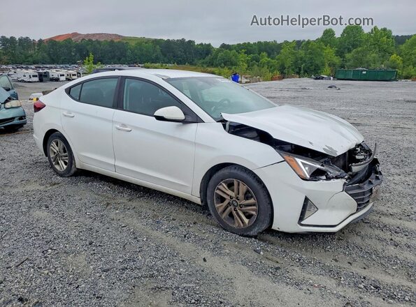 5NPD84LFXLH570774 2020 HYUNDAI ELANTRA Белый Передняя правая четверть