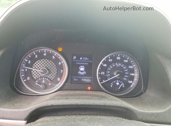 5NPD84LFXLH570774 2020 HYUNDAI ELANTRA Белый Вид щитка приборов