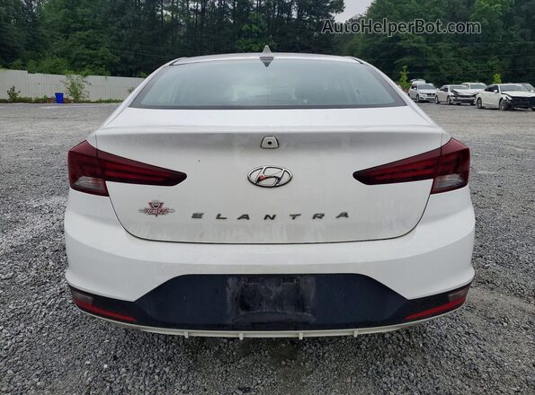 5NPD84LFXLH570774 2020 HYUNDAI ELANTRA Белый Вид сзади