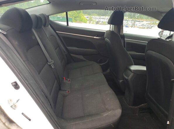 5NPD84LFXLH570774 2020 HYUNDAI ELANTRA Белый Вид задних сидений