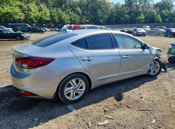 5NPD84LFXLH572265 2020 HYUNDAI ELANTRA Серебряный Задняя правая четверть