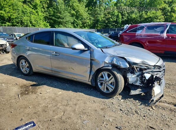 5NPD84LFXLH572265 2020 HYUNDAI ELANTRA Серебряный Передняя правая четверть