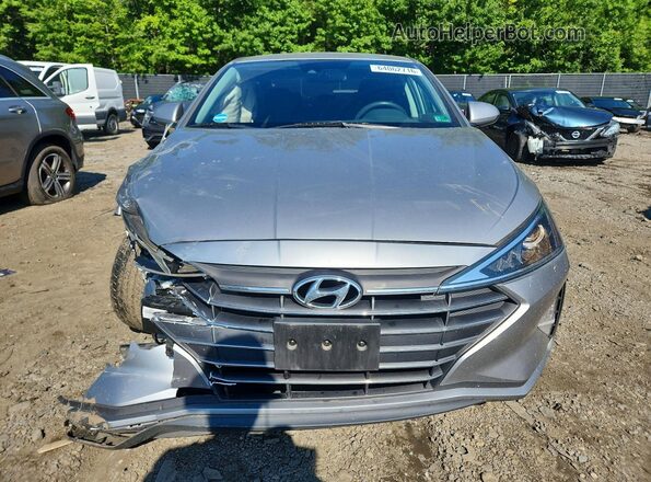 5NPD84LFXLH572265 2020 HYUNDAI ELANTRA Серебряный Вид спереди
