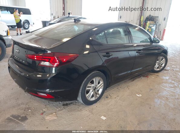 5NPD84LFXLH574565 2020 HYUNDAI ELANTRA Черный Задняя правая четверть