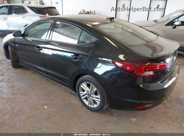 5NPD84LFXLH574565 2020 HYUNDAI ELANTRA Черный Задняя левая четверть