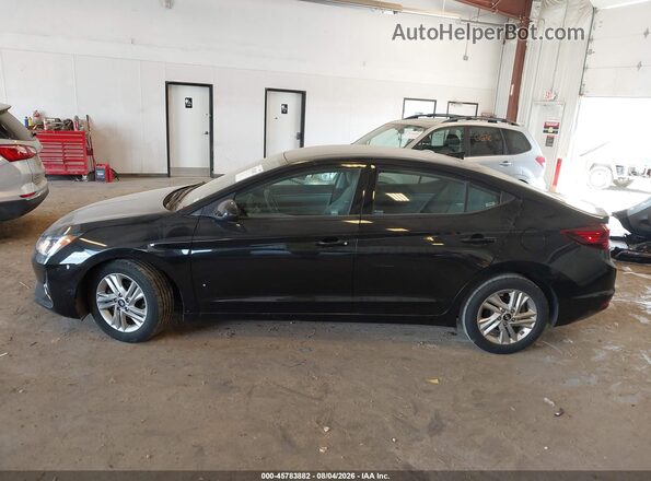 5NPD84LFXLH574565 2020 HYUNDAI ELANTRA Черный Панорамный вид салона 360°