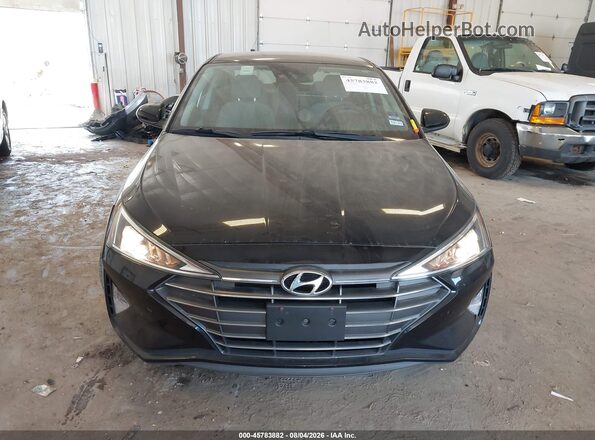 5NPD84LFXLH574565 2020 HYUNDAI ELANTRA Черный Вид щитка приборов