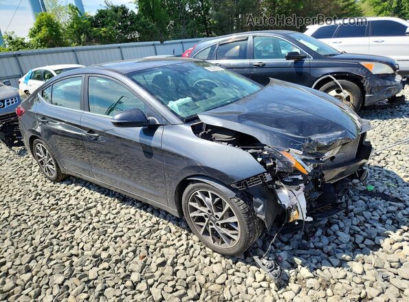 5NPD84LFXLH584948 2020 HYUNDAI ELANTRA Gray Przód prawy
