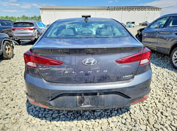 5NPD84LFXLH584948 2020 HYUNDAI ELANTRA Gray Widok z tyłu
