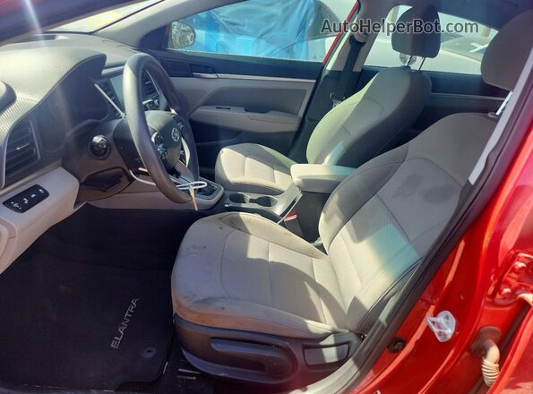 5NPD84LFXLH587462 2020 HYUNDAI ELANTRA Red Սալոնի դիմացի տեսք