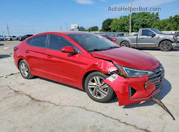 5NPD84LFXLH587462 2020 HYUNDAI ELANTRA Red Առջևի աջ