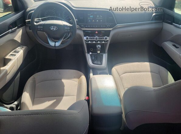 5NPD84LFXLH587462 2020 HYUNDAI ELANTRA Red Առջևի վահանակի տեսք