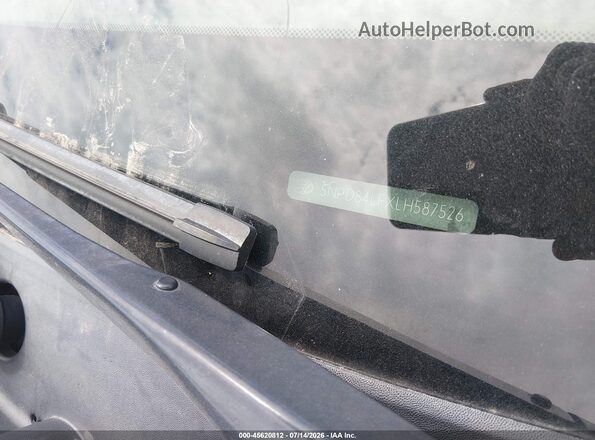 5NPD84LFXLH587526 2020 HYUNDAI ELANTRA Gray Widok komory silnika
