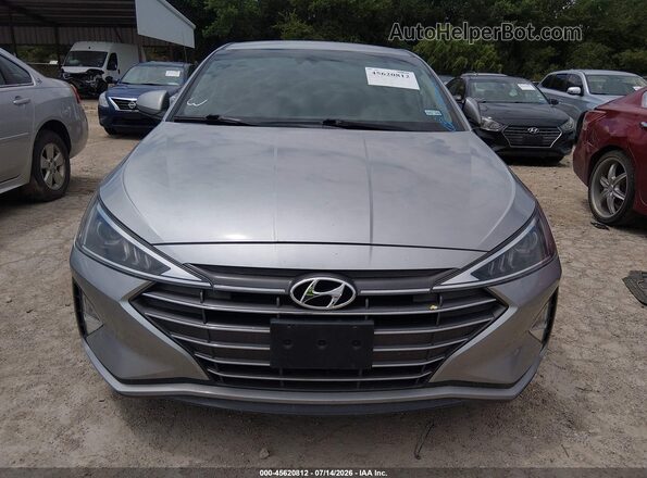 5NPD84LFXLH587526 2020 HYUNDAI ELANTRA Gray Widok z przodu