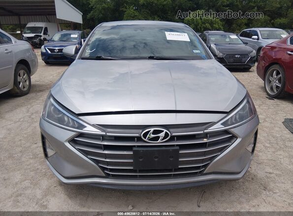 5NPD84LFXLH587526 2020 HYUNDAI ELANTRA Gray Widok wnętrza z tyłu