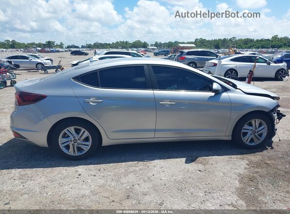 5NPD84LFXLH593326 2020 HYUNDAI ELANTRA Silver Вид задньої частини салону