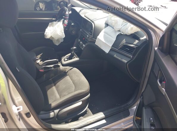 5NPD84LFXLH593326 2020 HYUNDAI ELANTRA Silver Вид салону спереду