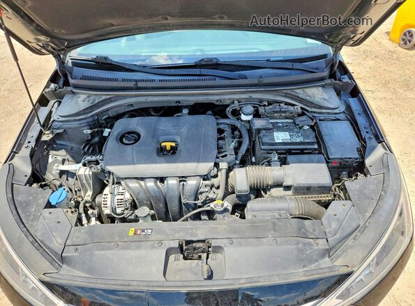 5NPD84LFXLH611159 2020 HYUNDAI ELANTRA Black Widok wnętrza z tyłu