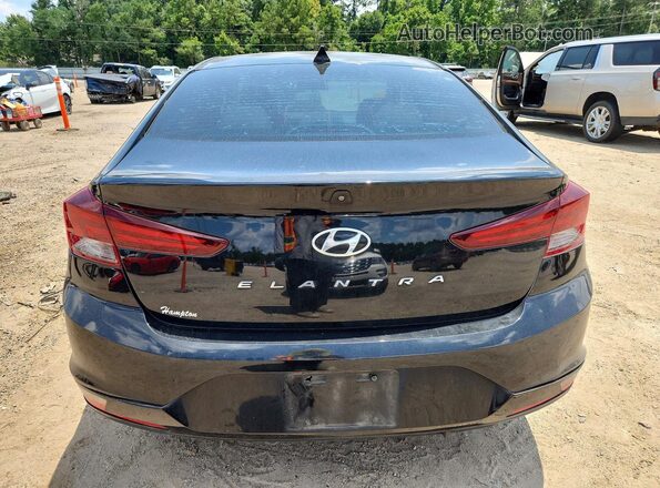 5NPD84LFXLH611159 2020 HYUNDAI ELANTRA Black Widok z tyłu