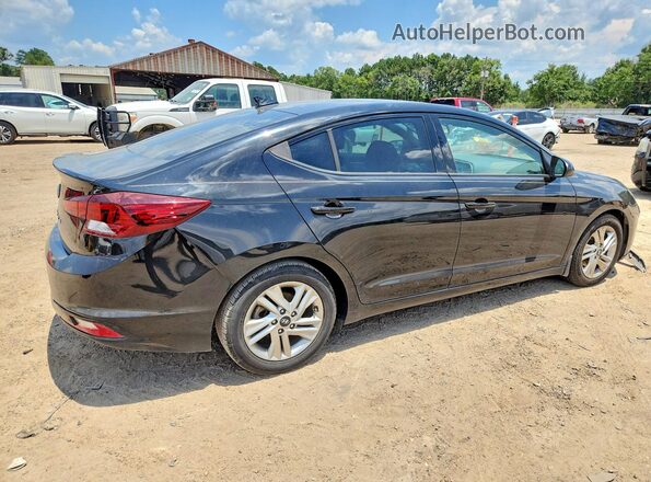 5NPD84LFXLH611159 2020 HYUNDAI ELANTRA Black Tył prawy
