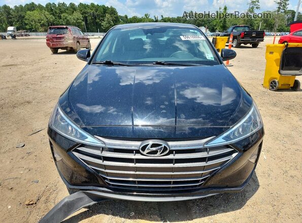 5NPD84LFXLH611159 2020 HYUNDAI ELANTRA Black Widok z przodu