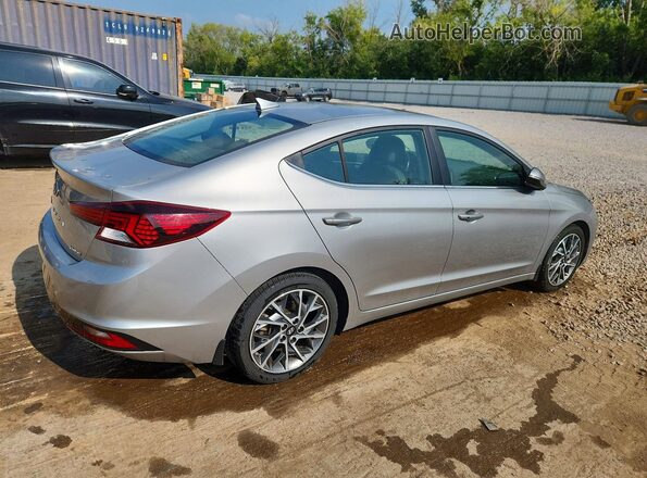 5NPD84LFXLH624249 2020 HYUNDAI ELANTRA Silver Հետևի աջ