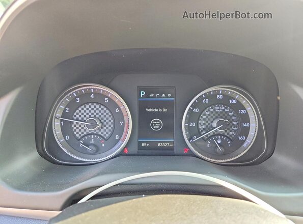 5NPD84LFXLH624249 2020 HYUNDAI ELANTRA Silver Սարքավորումների վահանակի տեսք